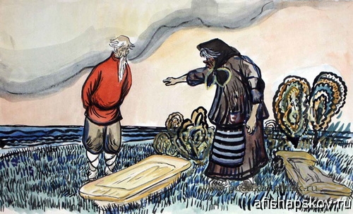 Иллюстрации к Пушкину